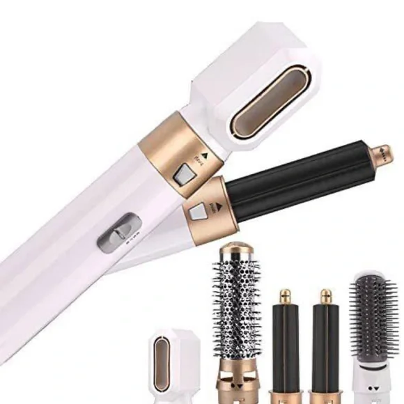 5-1 curling wand hair dryer set air wrap professional kit - Picture 5 of 6